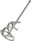 KOTARBAU® Varilla mezcladora 140 mm con rosca M14, Mezclador, Agitador, Meclador de pintura, cola, mortero, yeso, cemento, Mezcladora espiral, Batidora de yeso