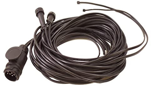 Anhänger - Kabelbaum - Kabelsatz - 13 polig -6 Meter + 4,5 M DC Kabel - 2X Bajonettverbinder