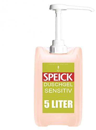 Speick Original Sensitiv Duschgel + Shampoo inklusive Dosierpumpe 5 Liter Nachfüll Kanister