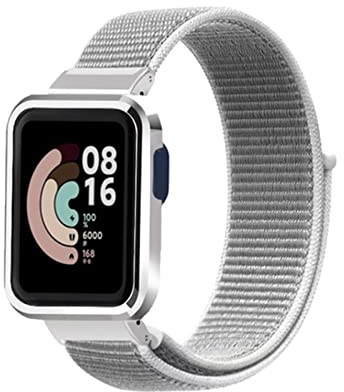 HYKEJJ Nylon Armband für Xiaomi Mi Watch Lite/Redmi Watch, Xiaomi Mi Watch Lite/Redmi Watch Nylon Armbänder Uhrenarmband Sport Ersatzband Kompatibel mit Xiaomi Mi Watch Lite/Redmi Watch (8)
