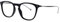 Hally & Son Unisex KIT Optical HS831V 51 19 145 Sonnenbrille, Black-Gun Metal (rutheni