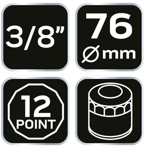 NEO TOOLS Ölfilterschlüssel 11-360 76mm