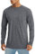 MAGCOMSEN UV Tshirt Herren Funktionsshirt Sommer Schutz Gym Leicht Shirt für Fitness Angeln Outdoor Dunkelgrau XL