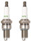 TORCH 2pcs F6TC Zündkerzen Ersetzen für NGK BP6ES Zündkerze, für W6D Zündkerze, für CHAMPION N9YC Zündkerze, für W20EP IW20 Zündkerze Zündkerze, OEM
