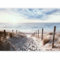 murando - Papier peint panoramique paysage 450x315 cm - Revêtement mural décoration pour chambre salon cuisine - Design unique et moderne - Gris vert beige - c-C-10032-a-b