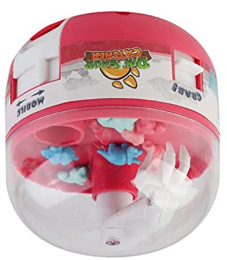 Fangen Sie Dinosaurier-Maschine, Mini-Greifer, Stressabbau, Kralle, Dinosaurier-Stoff-Maschine, Spiel für Kinder, rotes für Kinder