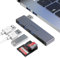 MOGOOD USB 3.0 Hub, USB Hub mit 5-Port geeignet, 5-in-1 USB Adapter auf 1 USB 3.0 Extension, 2 USB 2.0 Extensionund, SD/TF Kartenleser, geeignet für Laptops, Desktops PC, Xbox