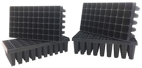 Oakland Gardens Root Trainer 45/60 Cell Deep Plug Plant Tray Large Seed Rootrainer Roottrainer (2 x60 Cell Seed Rootrainer)