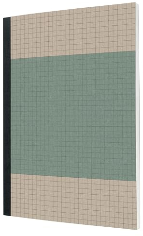 SIGEL SN200 Notizbuch A5 kariert aus Recyclingpapier, hoher Weißegrad, 200 Seiten, vegan, FSC-zertifiziert, Cover aus Karton