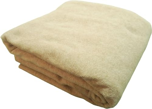 Moquette beige pour revêtement de sols, coffres et plateaux de voitures, caravanes, fourgonnettes et bateaux. Largeur de 160 cm.
