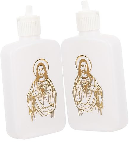 PRETYZOOM 2 Stück Weihwasserflasche Segenswasserflasche Kleine Flaschen Leere Flaschen Weihwasserflasche Ostern Wasserflasche Winzige Wasserflaschen Segensflaschen Parfümflaschen Leer