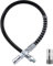NQEUEPN Grease Gun Accessory Kit, 18 Inch Spring Flex Hose with Grease Gun Coupler 8000PSI 1/8 NPT Threads Grease Gun Fittings