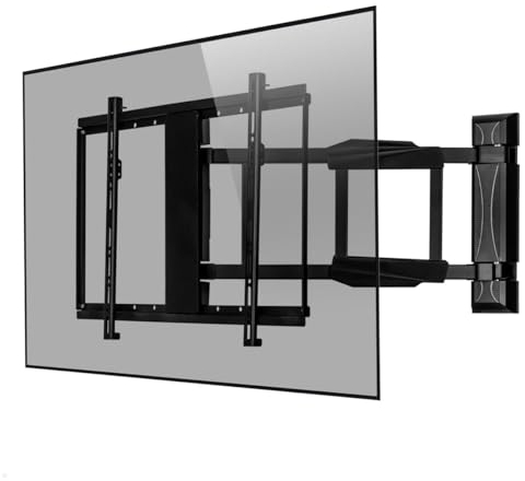 MonLines mySwing MSM09 elektrische TV Wandhalterung 65-75 Zoll, schwarz