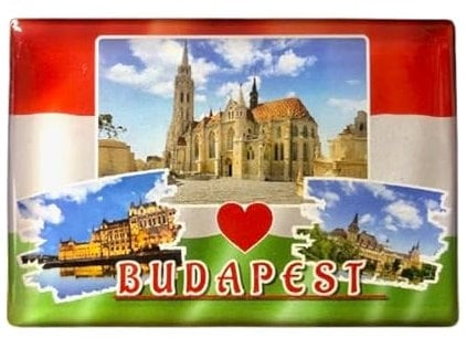 Budapest, Hungary Souvenir Budapest Fridge Magnet, Budapest Fridge Magnet, Budapest Magnet, Budapest Travel Keepsake