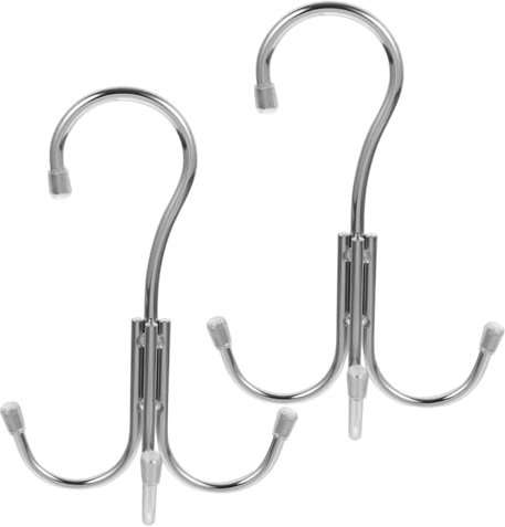 FELTECHELECTR Handtaschen-aufhänger Haken Krawatten- Schal- Gürtel-aufhänger 2 Stück Organisations-aufhänger Für Den Schrank Reisefreundlich