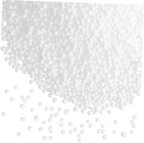 DECHOUS White Foam Bead Filling for Bean Bags Soft Sofa Cushion Refill Beads for Pillows Safe Comfortable Foam Particles for Lounging and Relaxation Versatile Sofa and Bed Stuffing