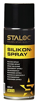 STALOC Silikon-Spray | hochwertig | hochkonzentriertes Schmier-, Gleit- und Trennmittel | 400 ml