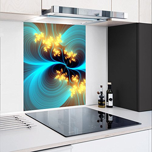 UrboArt Digital Printed Heat Resistant Toughened Glass Splashback 157287206 (60cm x 70cm)
