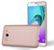 Cadorabo Hülle kompatibel mit Samsung Galaxy J5 2016 Schutzhülle TPU Silikon Case Metallic Design Slim Kratzfest Weiche Gummi mit Rundumschutz Case Hülle für Galaxy J5 2016 in Rosa