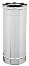 Tubo acciaio inox 80 x 500mm 5 decimi AISI 304