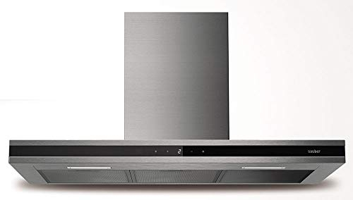 Sauber - Campana Telescópica SCD91-90 cm - (Tipo T) - Luz LED - Touch Control - Apagado Progresivo - Filtros Eficientes - ENTREGA EN DOMICILIO
