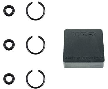 TOOLGUY Republic 3/8 Impact Retaining Ring Clip with O-Ring fits Milwaukee Type Wrenches - 3 Sets