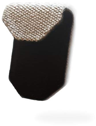 Coverzz Webcam Abdeckung | Stoff Sand | Flexible Kameraabdeckung ohne Abkleben der Laptopkamera | Block the Bad Guy and Cover up with Style!