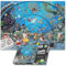 500 Piece Jigsaw Puzzles - Chaos At The Aquarium - For Adults, Teens, Kids | Made In The UK | Recycled Puzzleboard | Funny Cartoon Puzzles