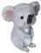 Faceuer Brillenhalter, Koala-Form Schöne praktische Exquisite Verarbeitung Tier Brillenhalter für Ornamente für Dekorationen