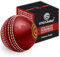 ONEGlobal Soft & Safe Practice Cricket Ball | Weicher & Sicherer Gummi-Cricketball zum Üben | Mit Echter Naht & Kern für Hüpfen & Schwingen | Ideal für Selbstvertrauen & Streichhölzer (1-Rot)