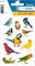 HERMA 15477 Aufkleber Wellensittich klein groß, Tiere Stück, 30 Sticker mit Papagei Aras Vogel Motiv, Kinder Etiketten für Fotoalbum Tagebuch Poesiealbum Scrapbooking Geburtstag Deko Briefe Basteln