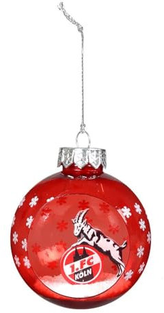 1. FC Köln Weihnachtsbaumkugel Logo 3D
