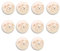 10 Stücke Kunststoff Knöpfe Knöpfe Kinder,kinderknöpfe Babyknöpfe Abnehmbarer Kleidungsknöpfe Für Mädchen Und Jungen-A-18mm
