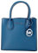Michael Kors Mercer Medium Messenger Handtasche (Blau)