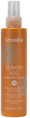ECHOSLINE Keratin Veg Lamination Spray - Echosline Haarspray für gefärbtes und chemisch behandeltes Haar, 200 ml