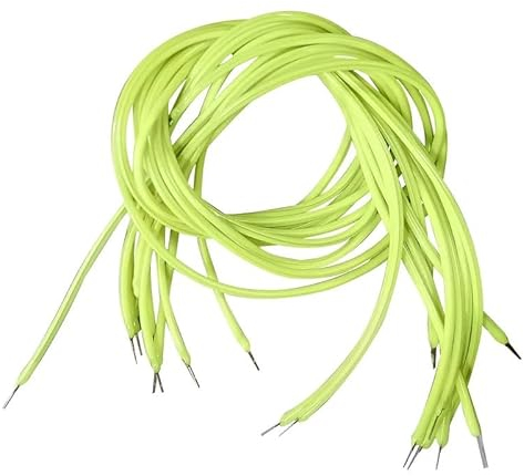 Flexibles Filament für LED-Filament, 3 V, 255 mm, 300 mm, weiches Filament, Lampenteile, DIY-Glühlampen, Zubehör, Diodendekoration, Rosa, 300 mm, 20 Stück