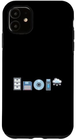 Hülle für iPhone 11 IT Geek, PC Zubehör Speichergeräte Evolution Computer Nerd