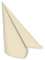 DeinPack 50 x Airlaid Serviette 40 x 40 cm champagner - hochwertige Einwegservietten stoffähnlich - Reißfest, Saugstark & Formstabil - ideal für Hochzeit, Partys und Events