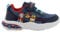 PAW Patrol Kinderschuhe mit Licht von 2 bis 6 Jahre, LED Leuchtschuhe Jungen und Mädchen 27 EU mit Chase und Marshall Motiv, Turnschuhe mit Klettverschluss, Sneaker ideal fur Freizeit, Marinarot