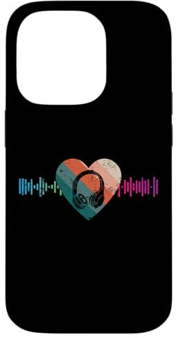 iPhone 14 Pro Heart Headphone and Beat Case