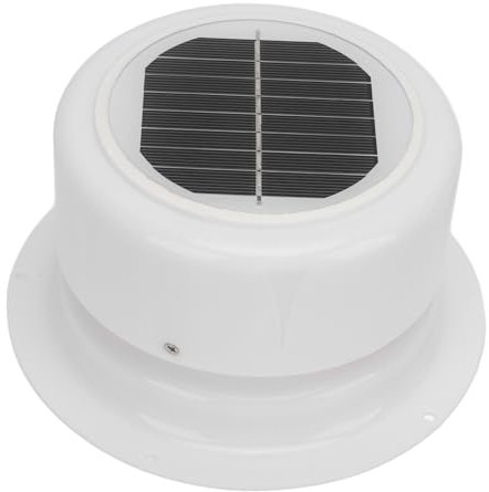 SEAFRONT RV Solar Driven Fit for Ventilation Fan Efficient Ceiling Ventilation for Camping Car RV Boat Trailer - ABS Material