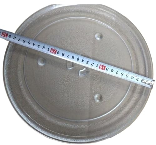 Microwave Oven Glass Turntable Plate，Compatible for Samsung, S7A75 S7B88 M6A73 S6Q88 288mm，Compatible for Siemens, Replacement Part