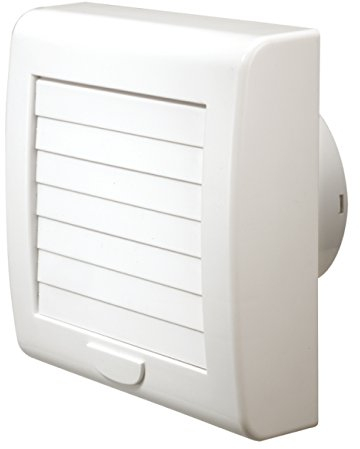 La Ventilazione AA12G Aspiratore Elicoidale con Serranda Automatica per Foro diametro 120 mm / 5