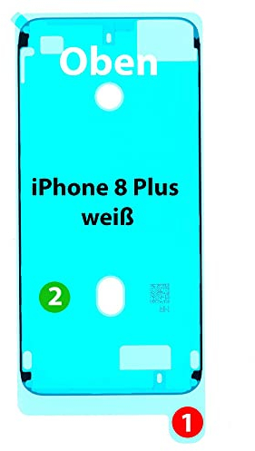NG-Mobile Klebefolie Display für Apple iPhone 8 Plus – Klebepad Kleberahmen Klebestreifen – Display Handy Rahmen Kleber – Dichtung Sticker Smartphone