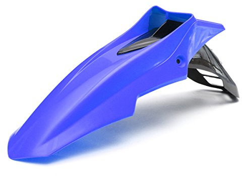 Alamor Guardabarros Delantero para Universal Supermoto Drz Kx Yz KTM WR XR Crf Rmz Klx 250 7-Color-Azul