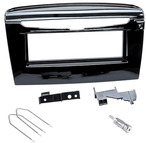 Kit Montaggio adattatore Autoradio, Mascherina 1 DIN compatibile con Lancia New Ypsilon Y 2012-2021