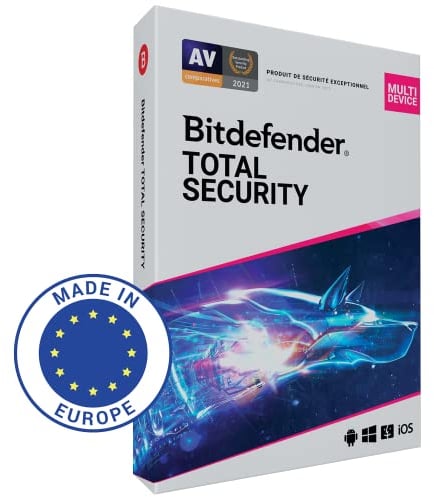 Bitdefender Total Security | 10 Geräte | 2 Jahre | PC/Mac/Smartphone