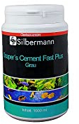 Silbermann Scaper´s Cement Fast Plus, Aquarienzement, Aquarienmörtel, Riffmörtel (1200 g, grau)