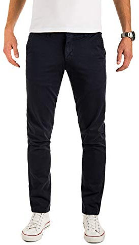 Yazubi Herren Chinohose Malphite - Chinos für Männer, Blau (Sky Captain 193922), W31/L32