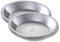 USA Pan Bakeware Aluminized Steel Commercial Pie Pan, Set of 2, Silver